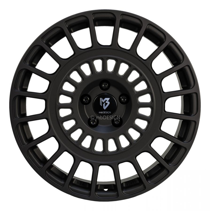 mbDESIGN<br>MSP - Schwarz stumpfmatt (19x8.5)